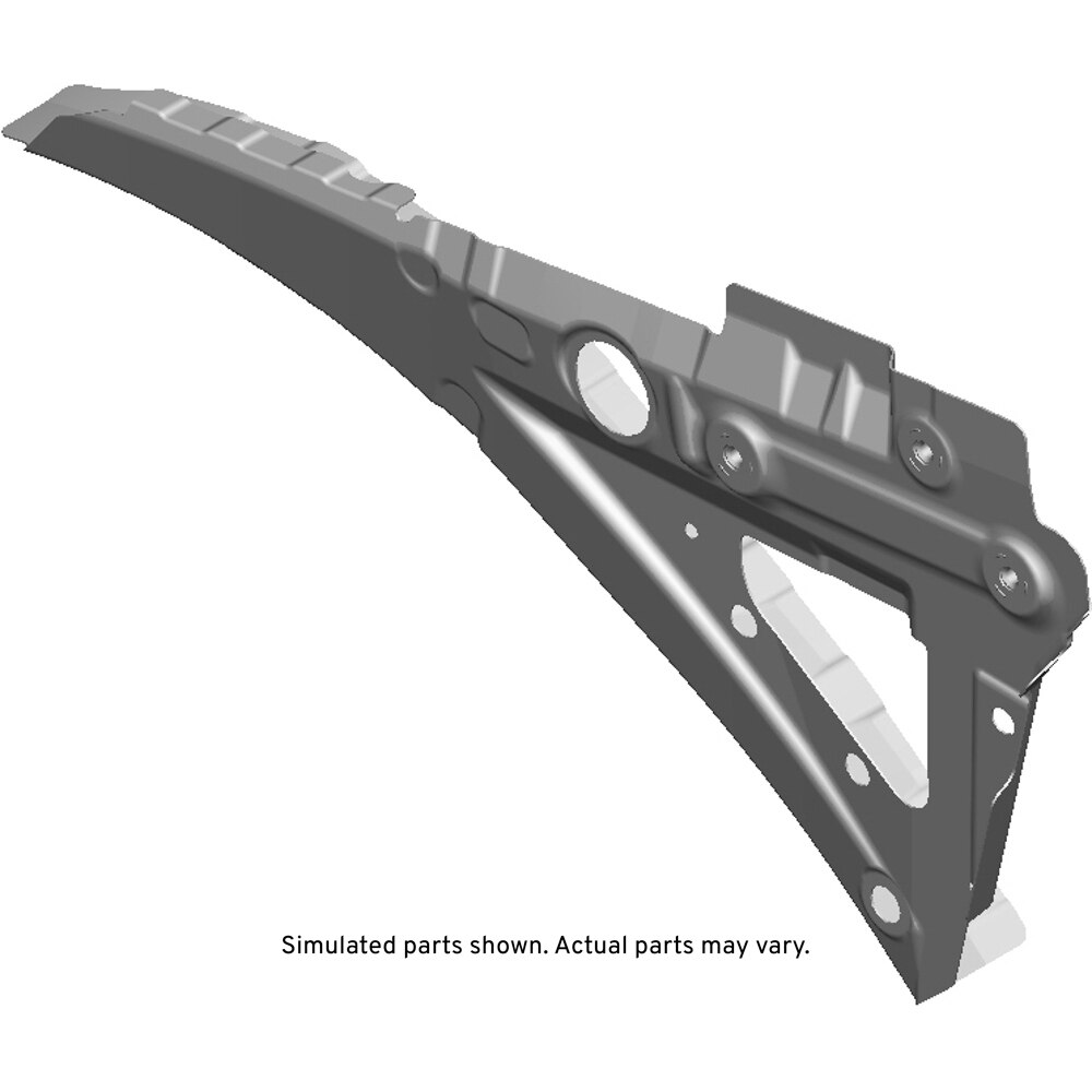 GM Genuine Parts Passenger Side Body Hinge Pillar Inner Panel Extension