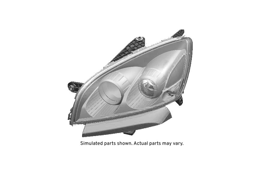 GM Genuine Parts Driver Side Headlamp