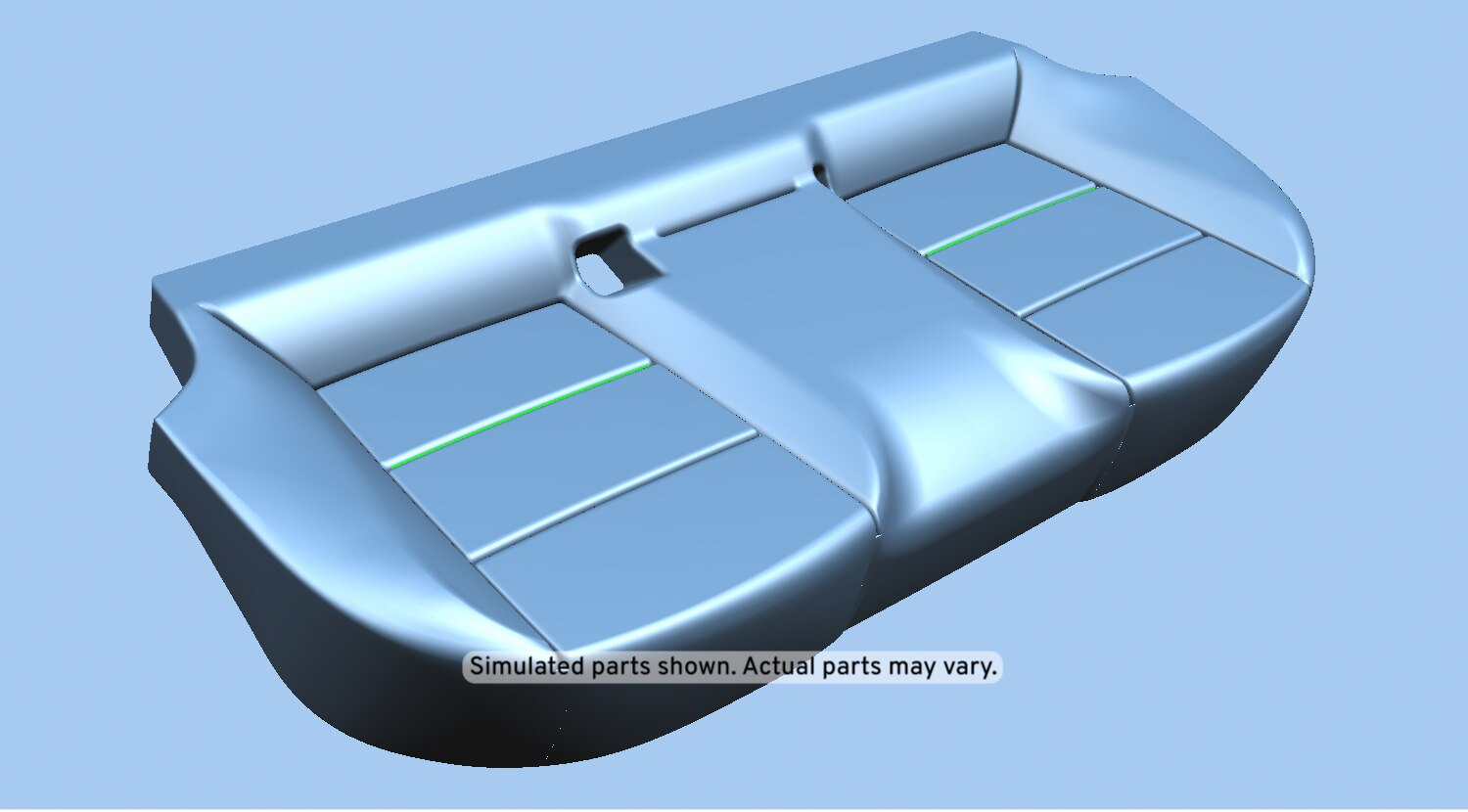 GM Genuine Parts Light Neutral Rear Seat Cushion