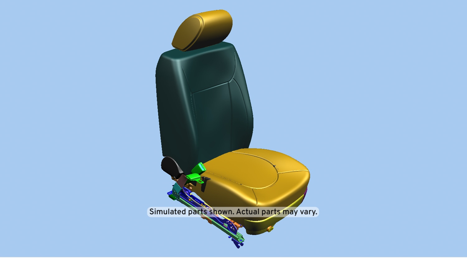 GM Genuine Parts Shale Driver Seat