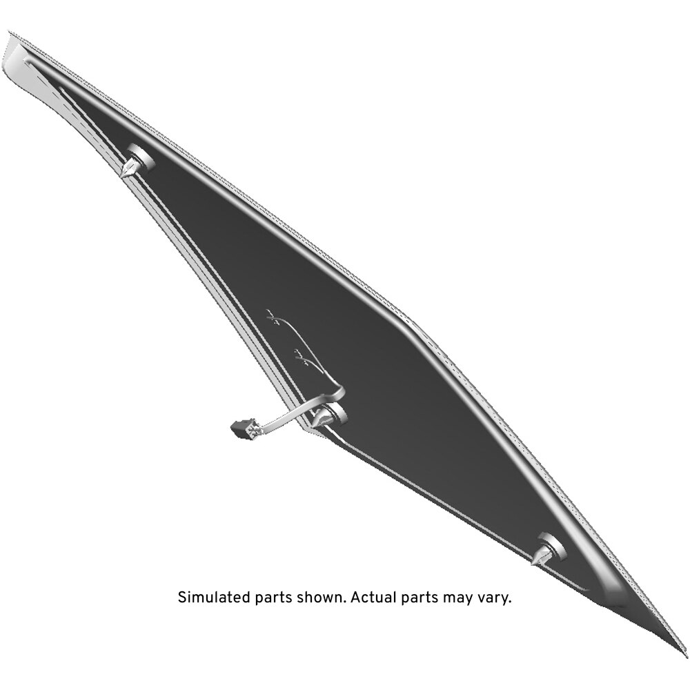 GM Genuine Parts Passenger Side Quarter Window