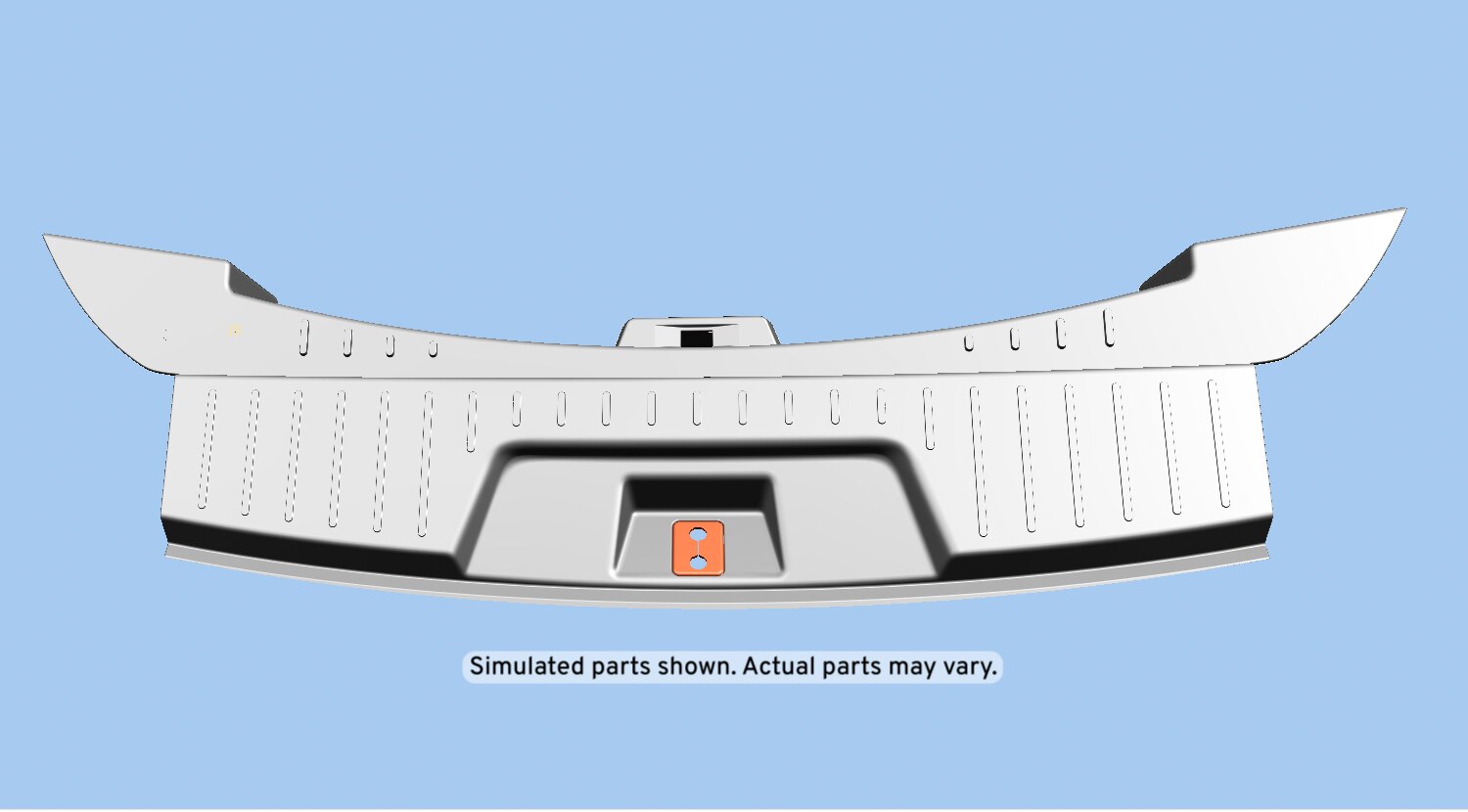 GM Genuine Parts Ebony Liftgate Sill Plate