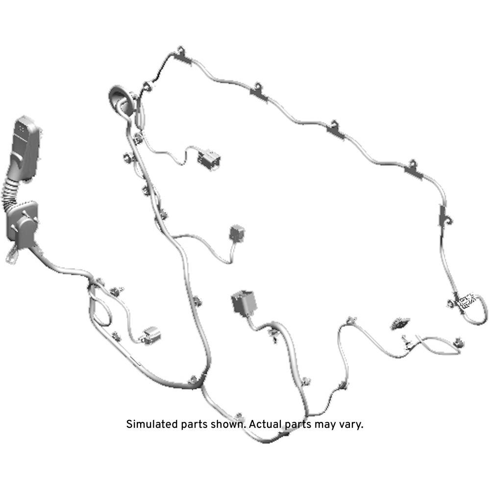 GM Genuine Parts Rear Driver Side Door Wiring Harness