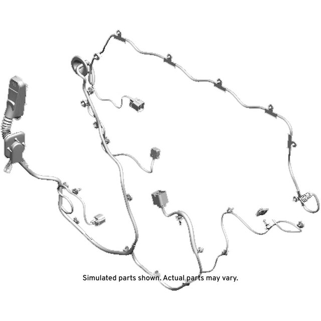 GM Genuine Parts Rear Driver Side Door Wiring Harness