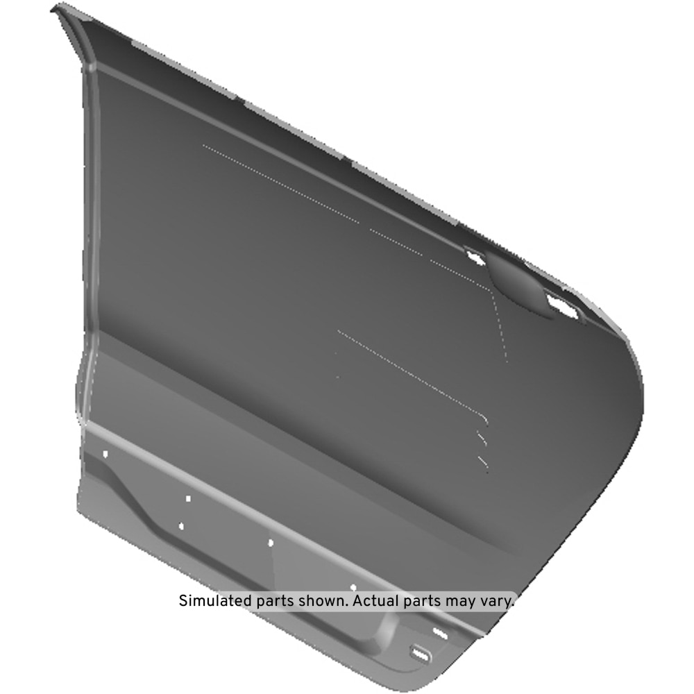 GM Genuine Parts Passenger Side Rear Door Outer Panel
