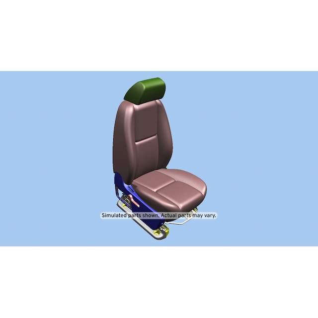 GM Genuine Parts Ebony Passenger Seat