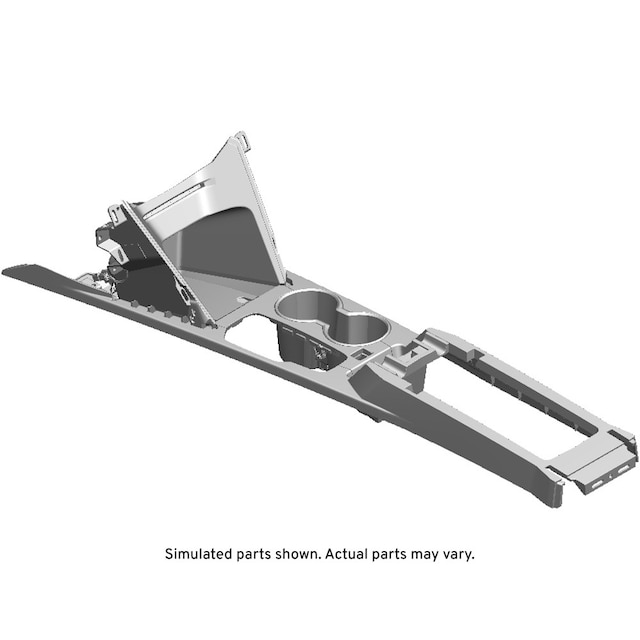 GM Genuine Parts Brownstone Front Floor Console Accessory Trim Plate