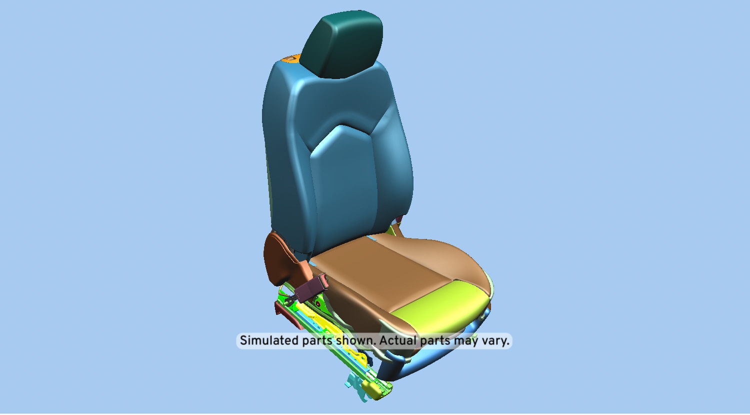 GM Genuine Parts Shale Driver Seat