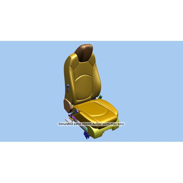 GM Genuine Parts Medium Titanium Driver Seat