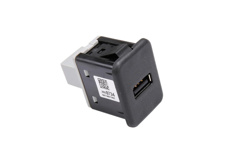 GM Genuine Parts Ebony Single USB Receptacle | 20928734 | GM Parts