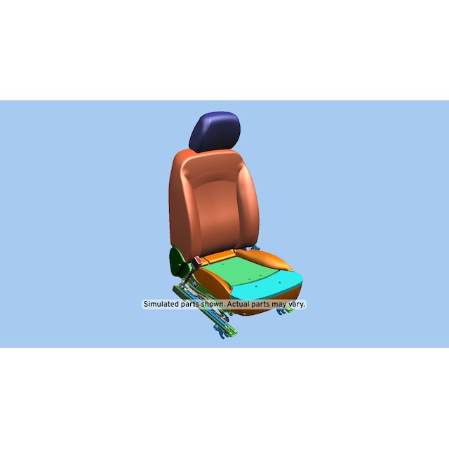 GM Genuine Parts Light Titanium Driver Seat