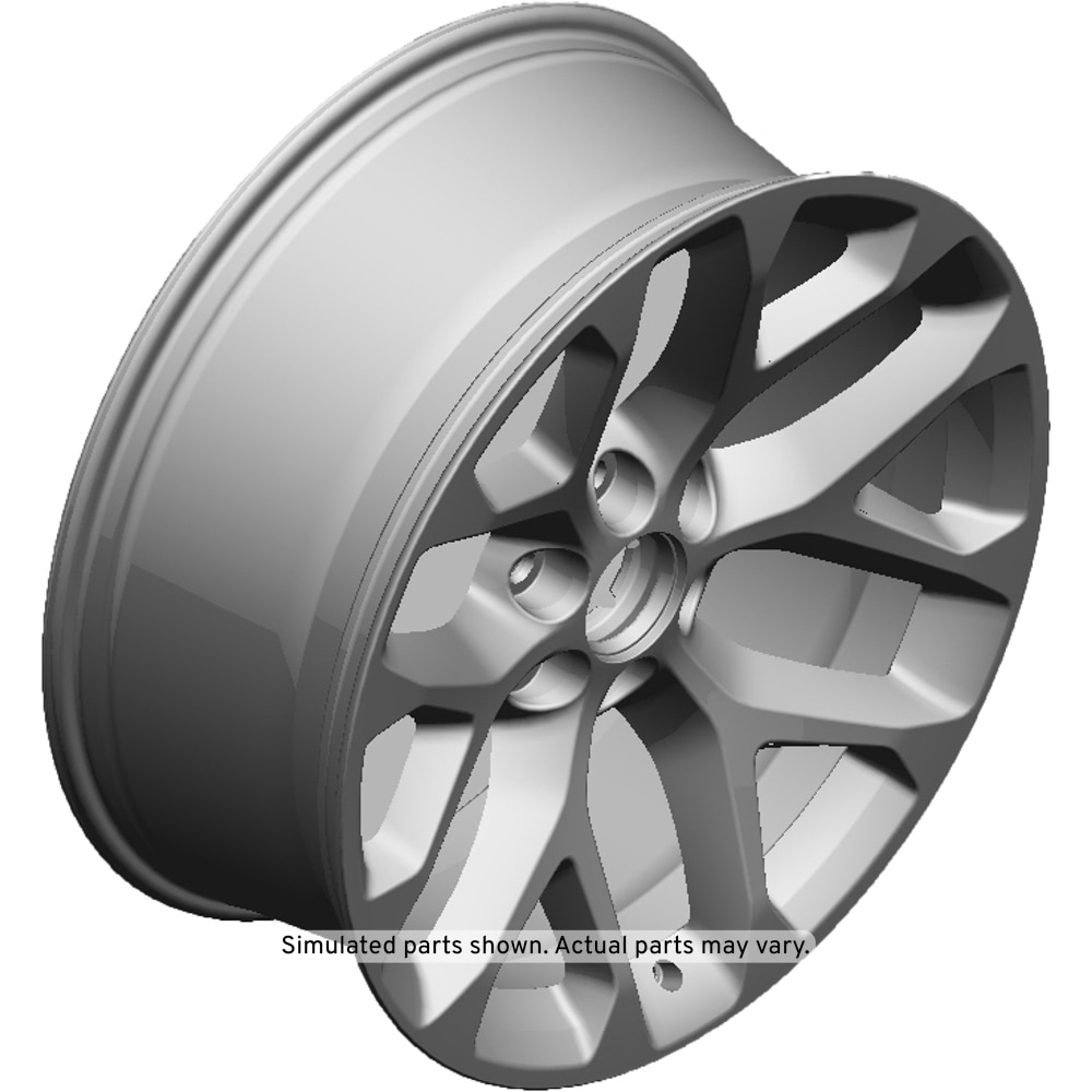 GM Genuine Parts 22x9.0in Chrome Front and Rear Aluminum