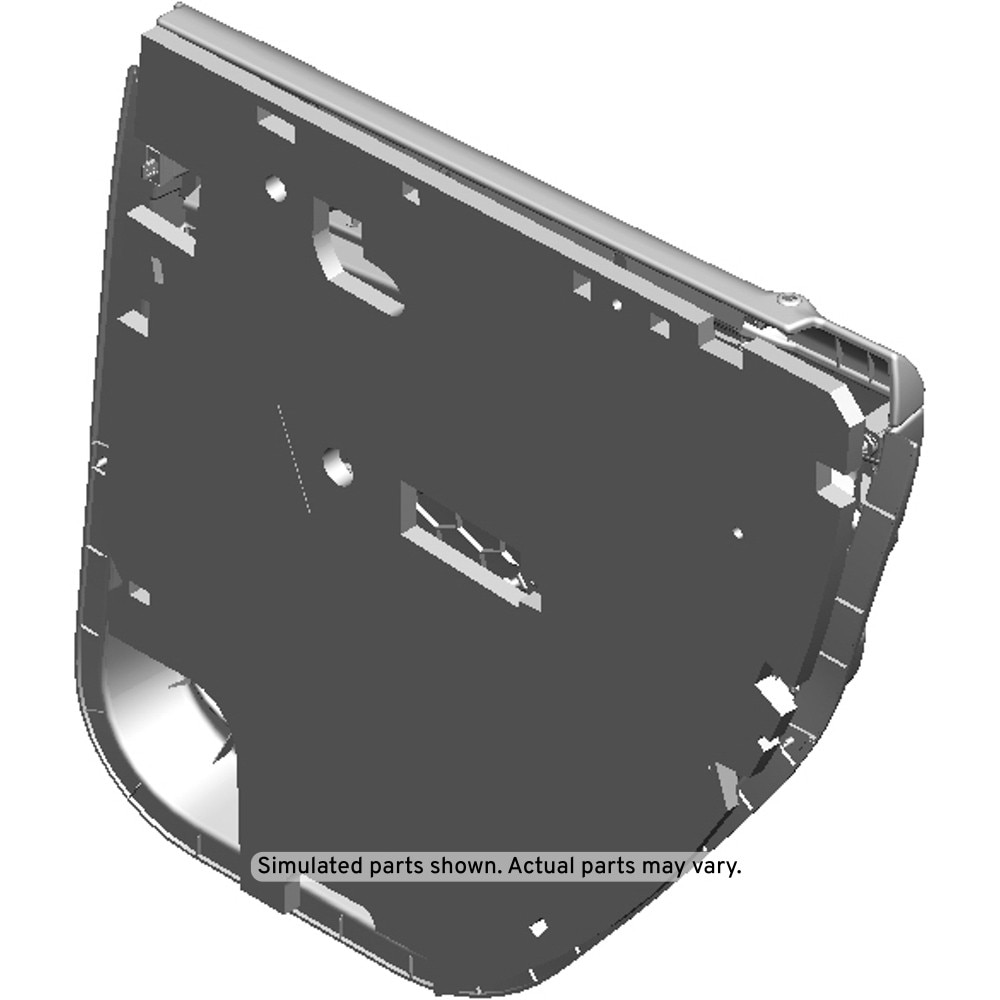 GM Genuine Parts Shale Rear Driver Side Door Trim