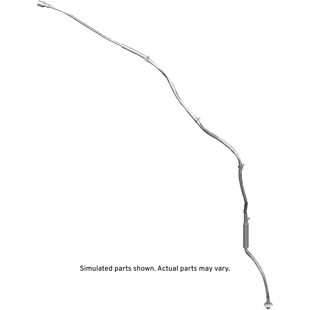 GM Genuine Parts Passenger Side Sunroof Housing Rear Drain Hose