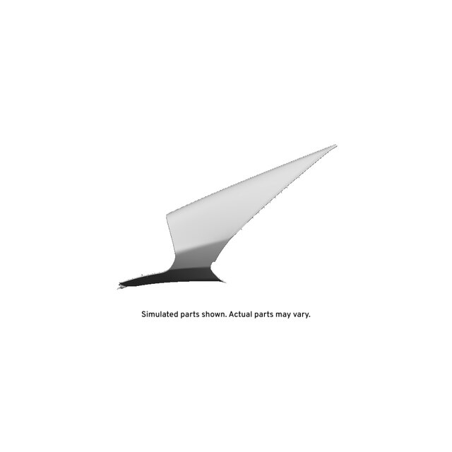 GM Genuine Parts Jet Black Passenger Side Body Side Rear Window Garnish Molding
