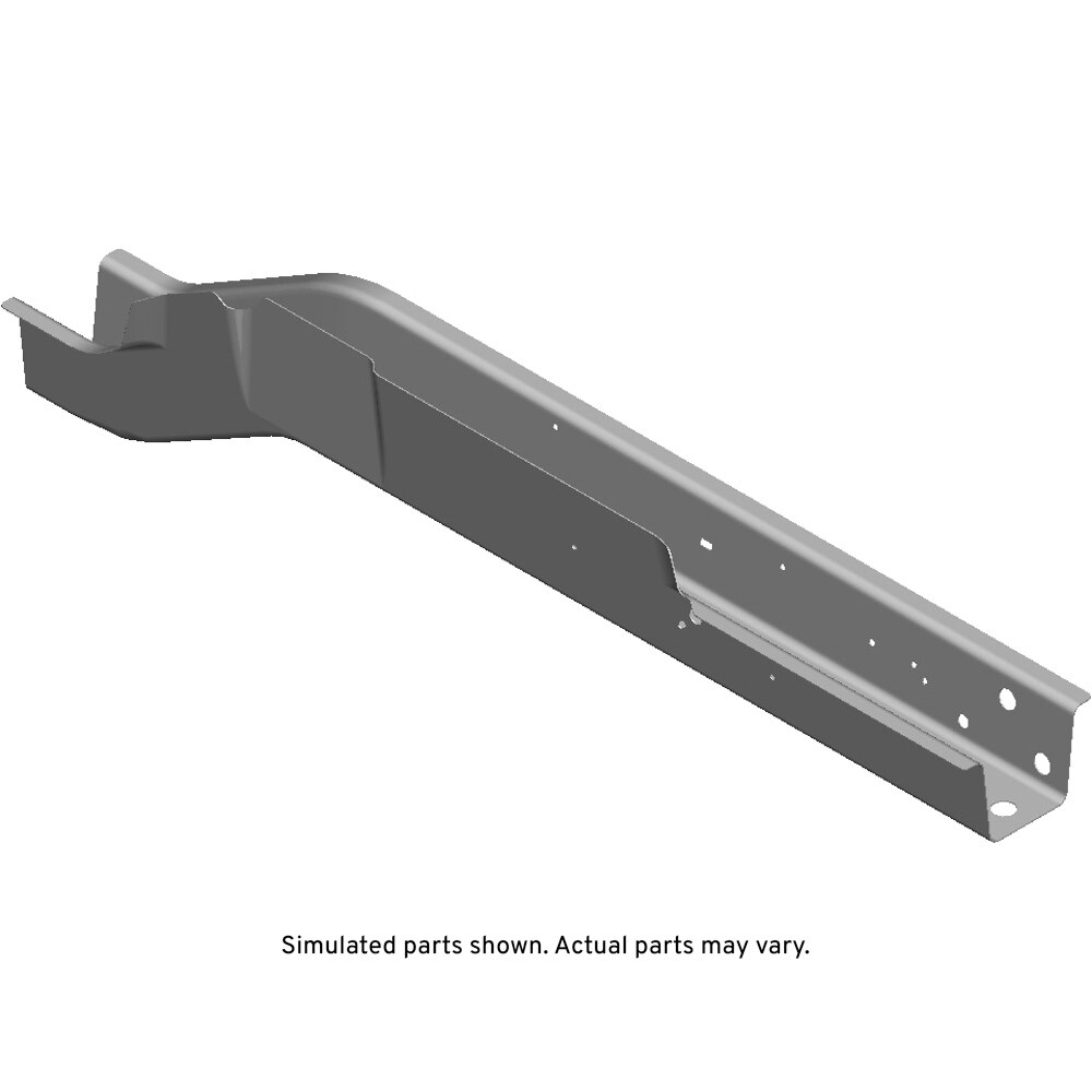 GM Genuine Parts Driver Side Rear Compartment Floor Panel Rear Rail