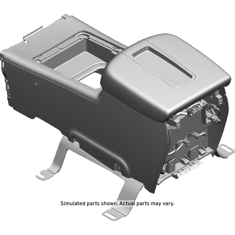 GM Genuine Parts Light Cashmere Front Floor Compartment