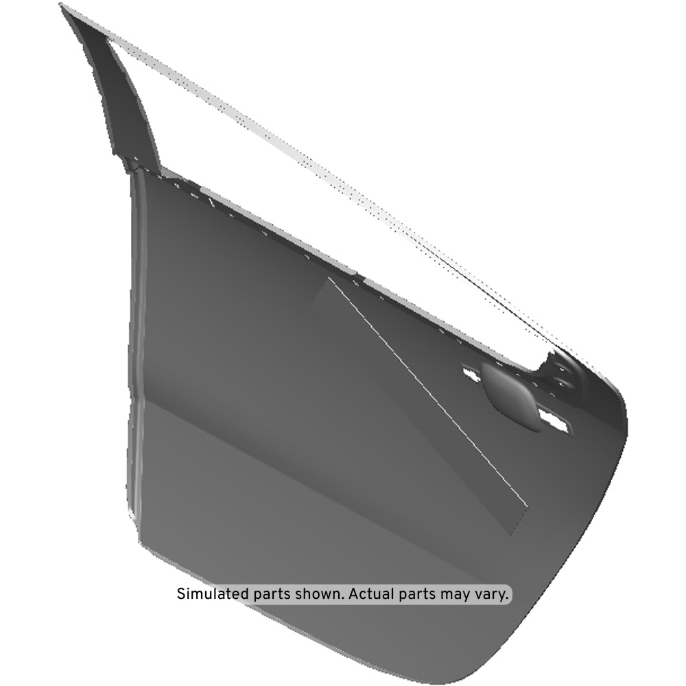 GM Genuine Parts Passenger Side Rear Door Outer Panel