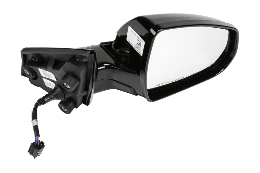 GM Genuine Parts Black Passenger Side Door Mirror Housing