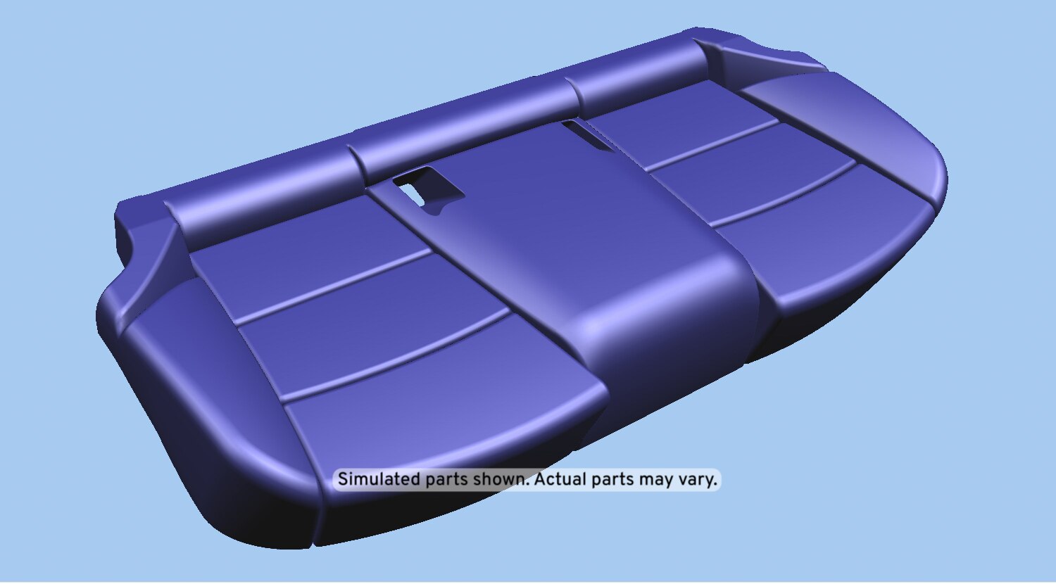 GM Genuine Parts Dark Titanium Rear Seat Cushion