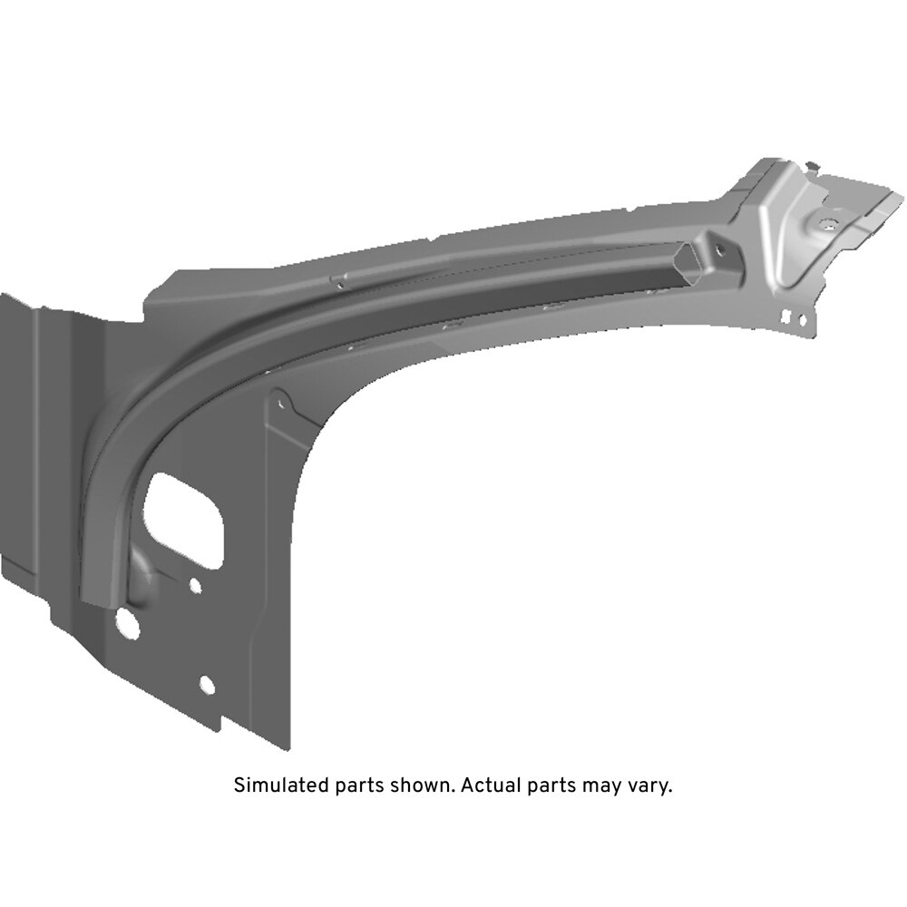 GM Genuine Parts Driver Side Body Hinge Pillar Upper Reinforcement