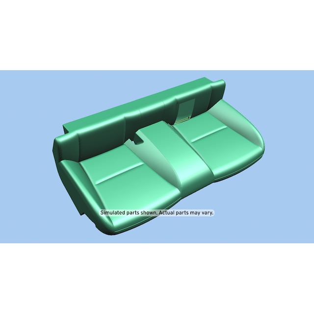 GM Genuine Parts Jet Black Rear Seat Cushion
