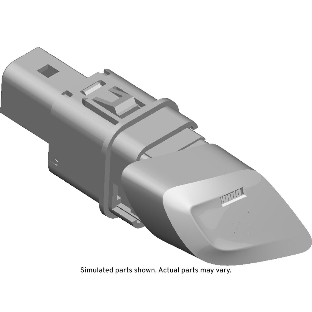 GM Genuine Parts Piano Black Rear Driver Side Seat Heater Switch