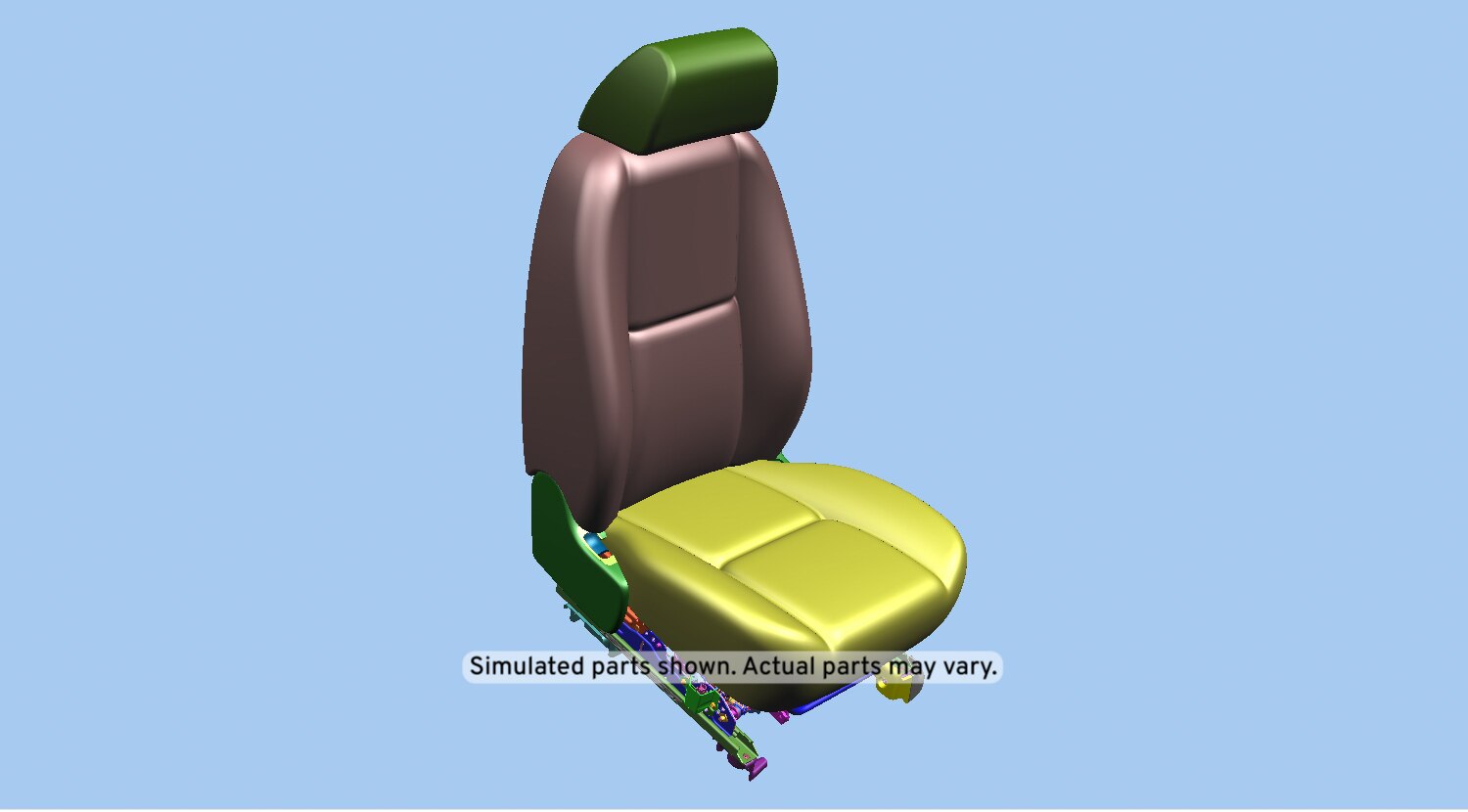 GM Genuine Parts Light Cashmere Driver Seat
