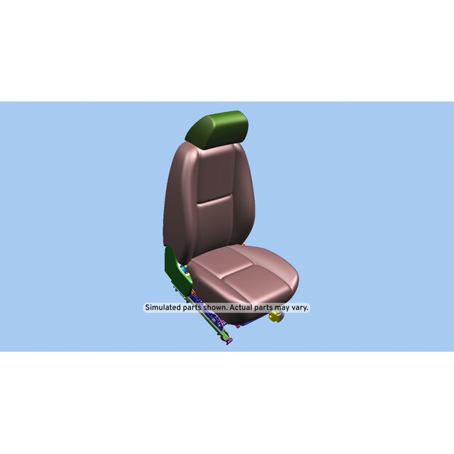 GM Genuine Parts Ebony Driver Seat