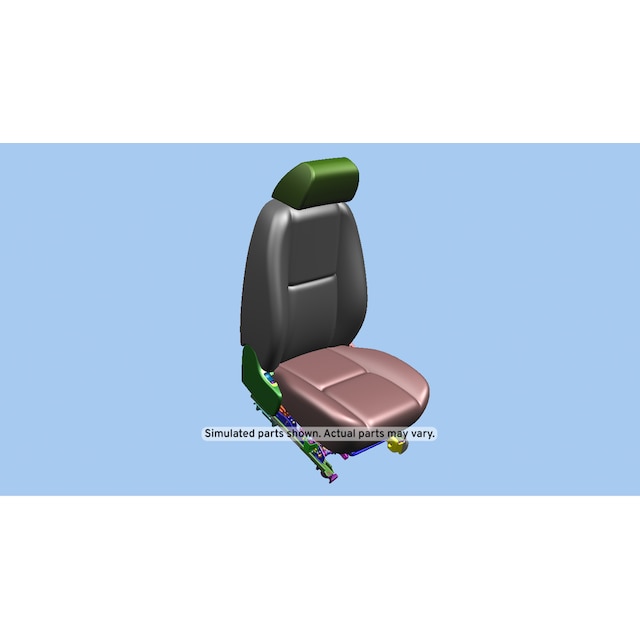 GM Genuine Parts Light Titanium Driver Seat