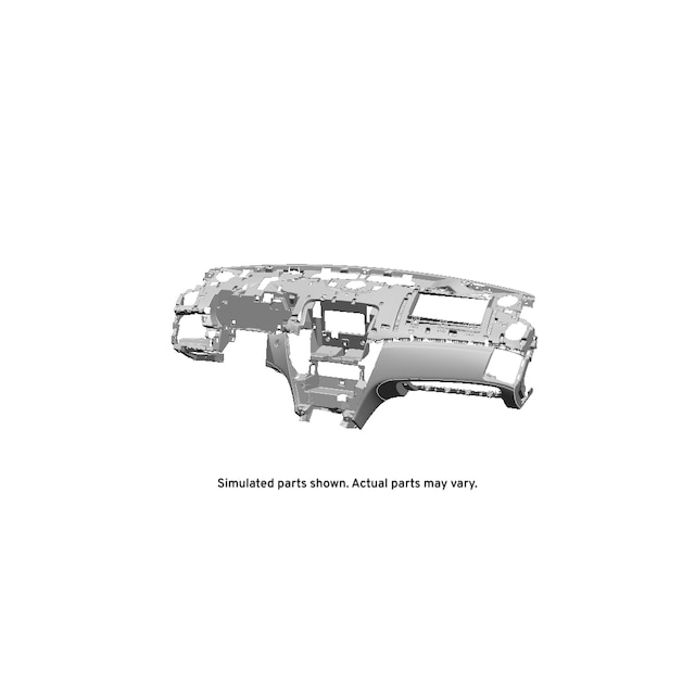 GM Genuine Parts Ebony Instrument Panel Lower Trim Panel
