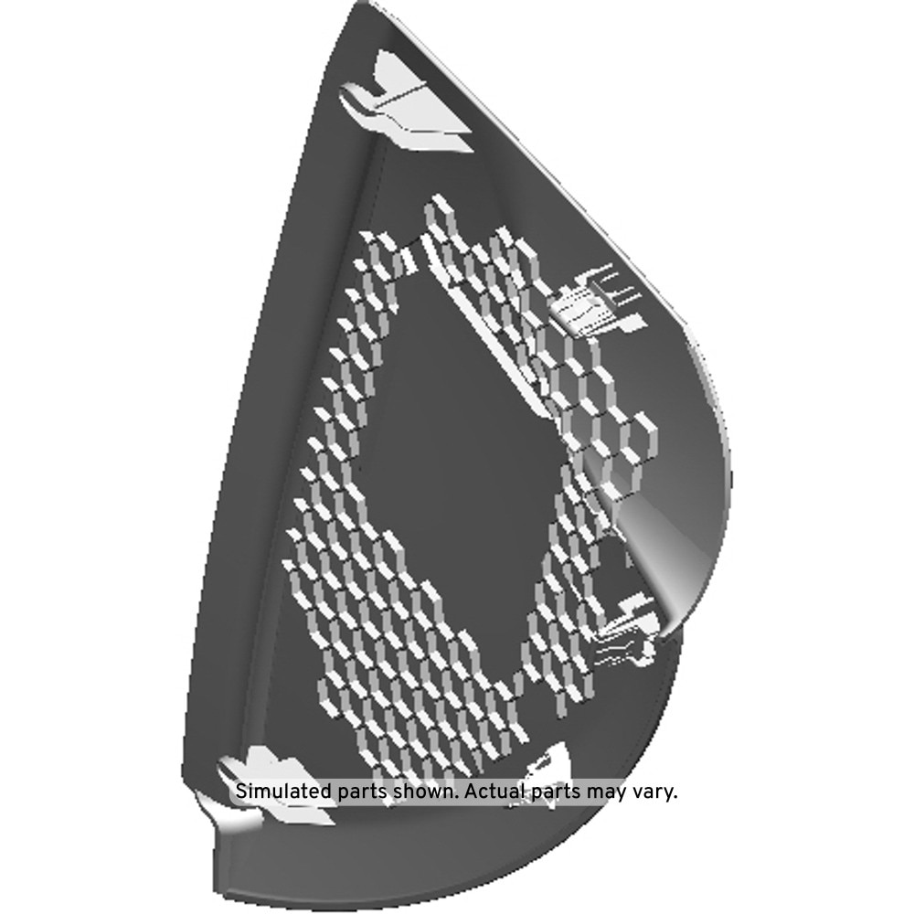 GM Genuine Parts Light Platinum Passenger Side Instrument Panel Outer Trim Cover