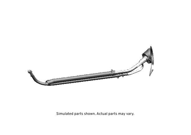GM Genuine Parts Fuel Tank Filler Pipe