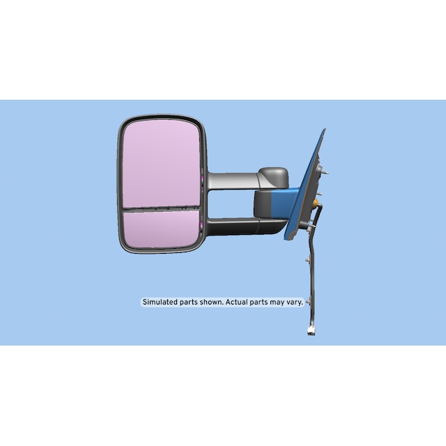 GM Genuine Parts Black Driver Side Door Mirror