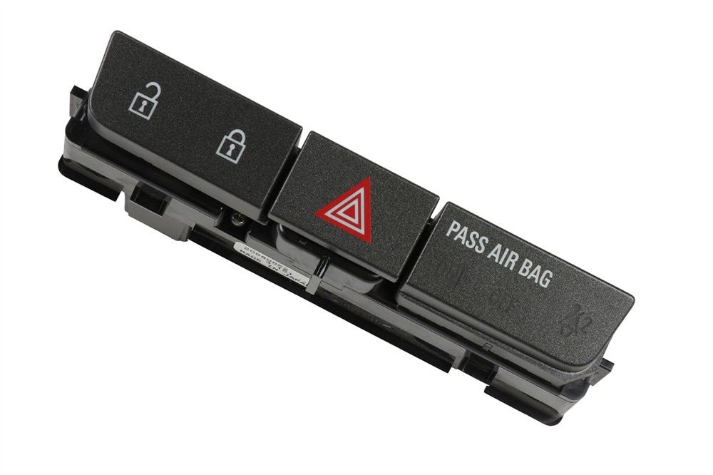 GM Genuine Parts Dark Argent Metallic Instrument Panel Multi-Function Switch