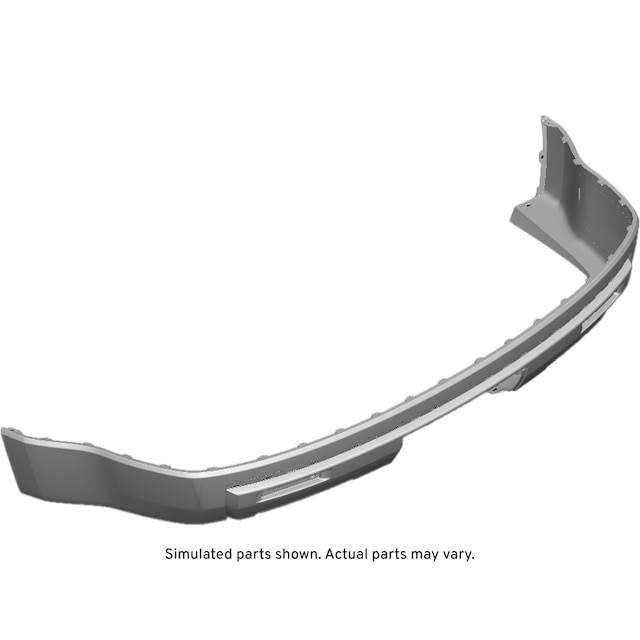 GM Genuine Parts Black Rear Lower Bumper Cover