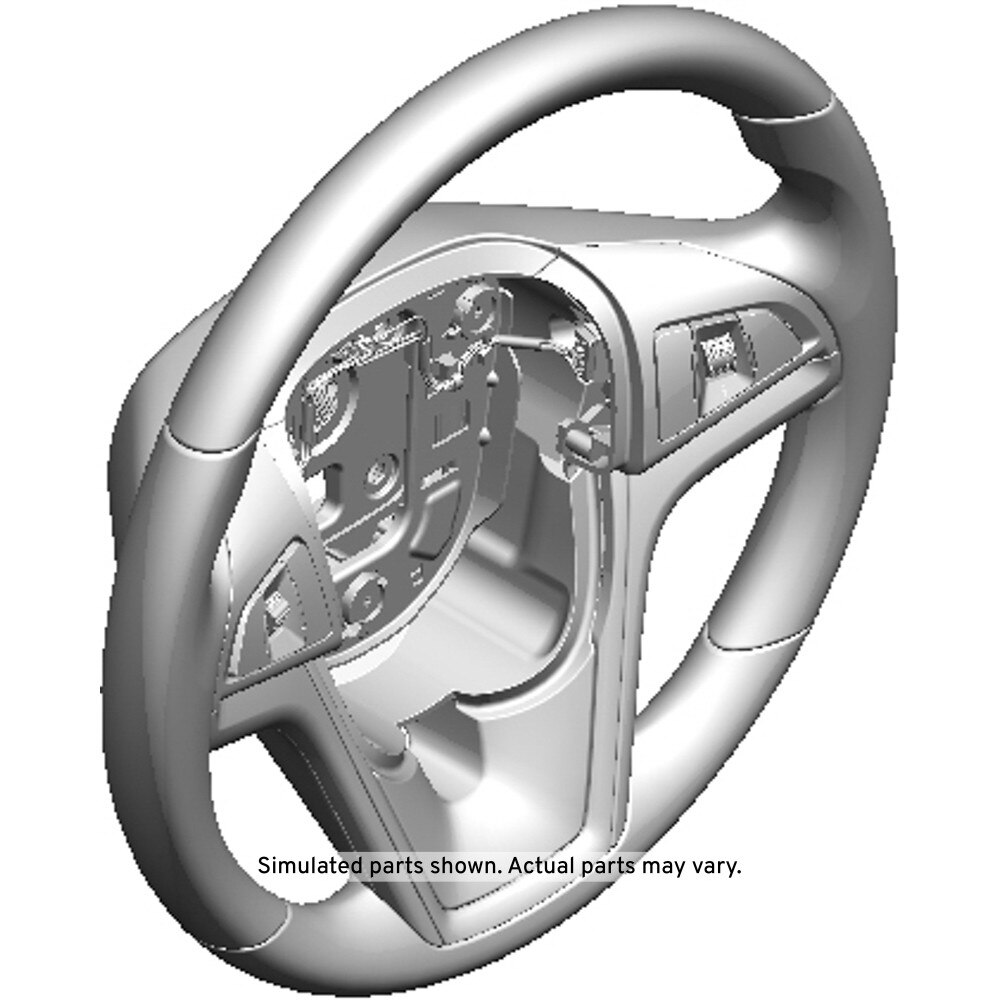 GM Genuine Parts Jet Black Steering Wheel