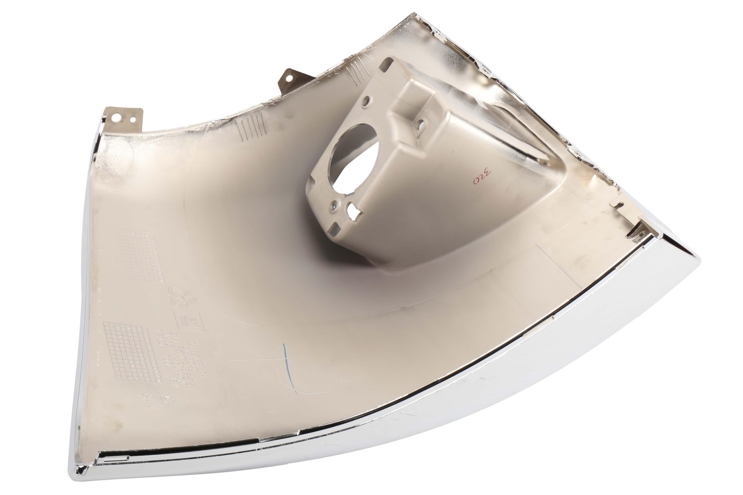 GM Genuine Parts Bright Chrome Passenger Side Front Bumper Impact