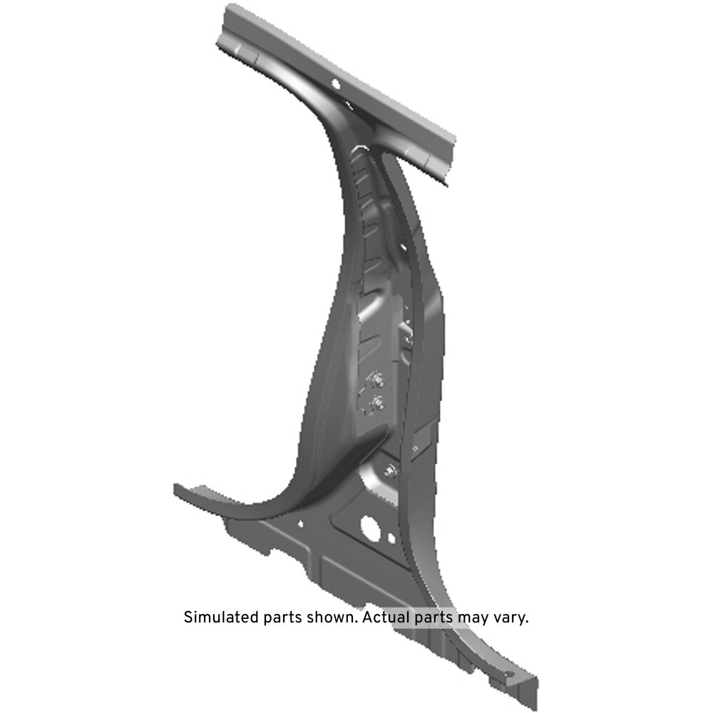 GM Genuine Parts Passenger Side Center Pillar Outer Panel Reinforcement