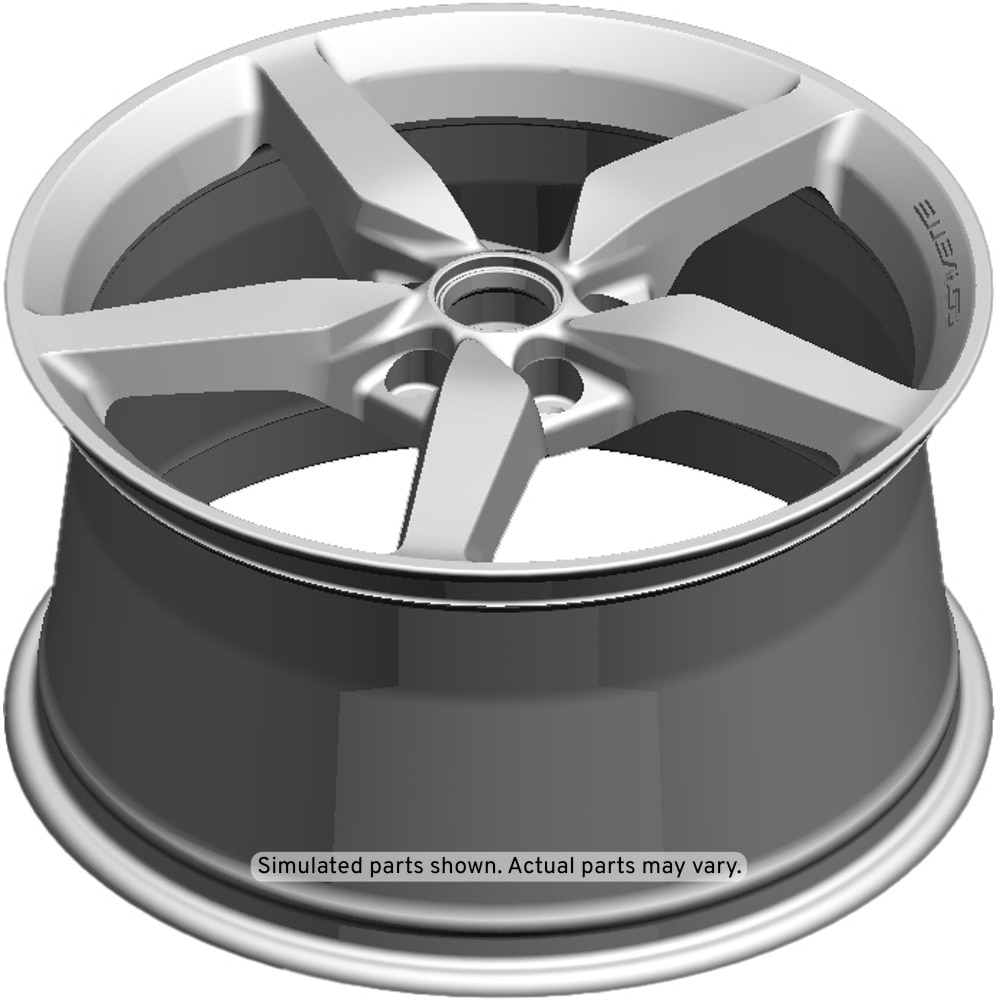 GM Genuine Parts 19x10-Inch Aluminum Rear Wheel