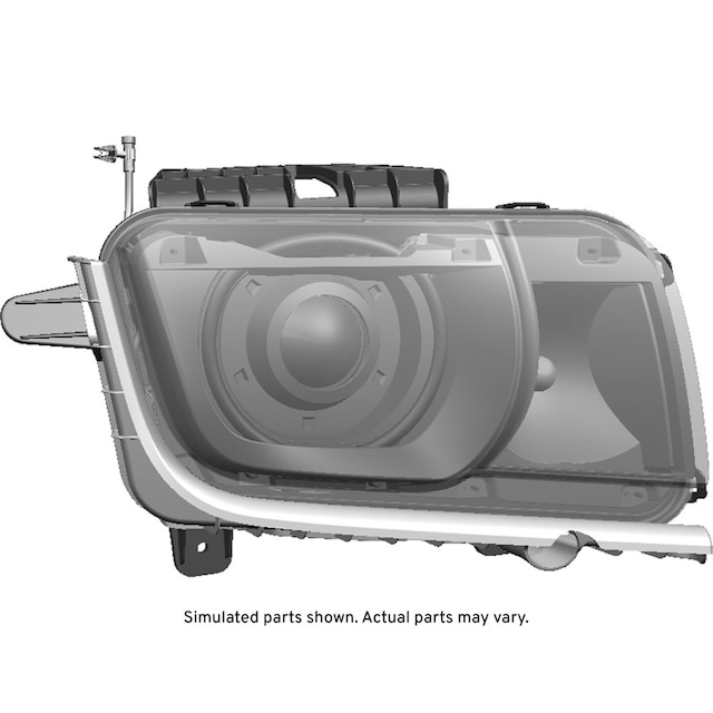 GM Genuine Parts Passenger Side Headlamp Assembly