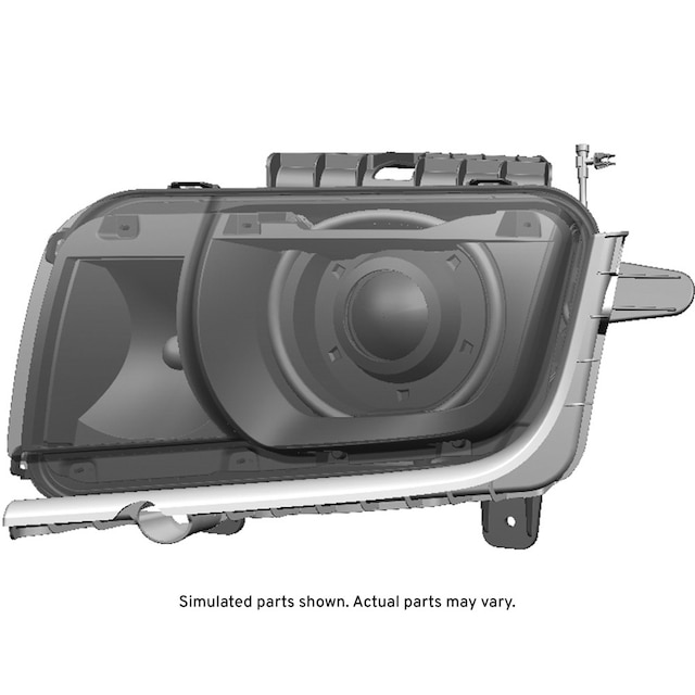GM Genuine Parts Driver Side Headlamp Assembly