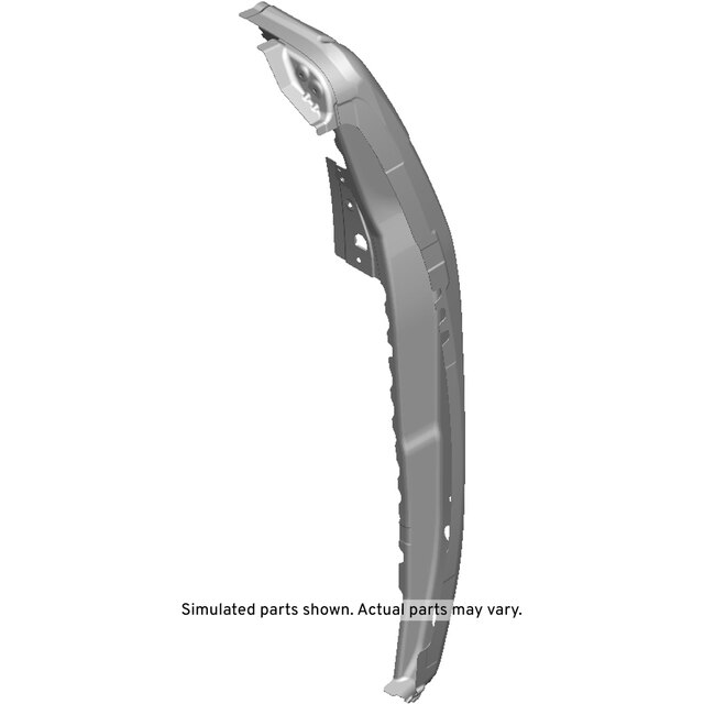 GM Genuine Parts Passenger Side Body Lock Pillar Outer Panel