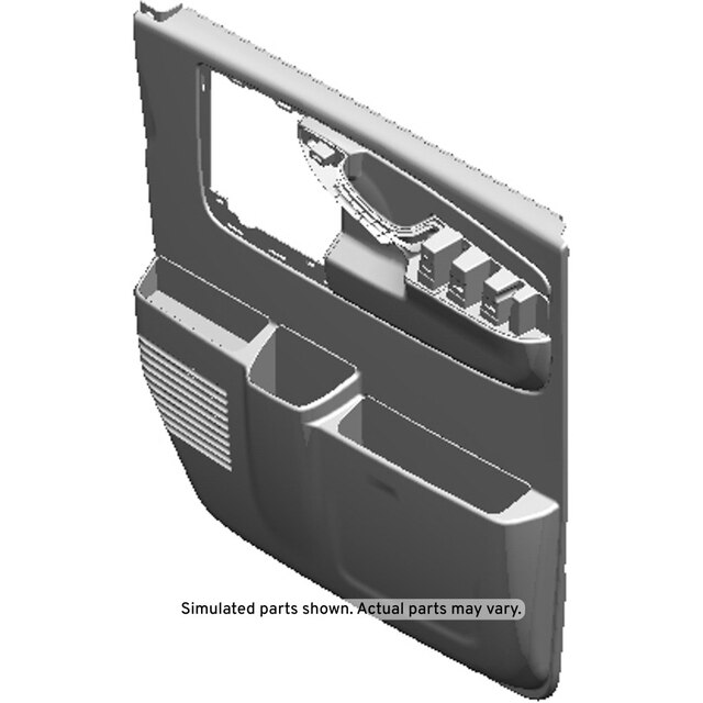 GM Genuine Parts Medium Dark Pewter II Front Passenger Side Door Trim Panel