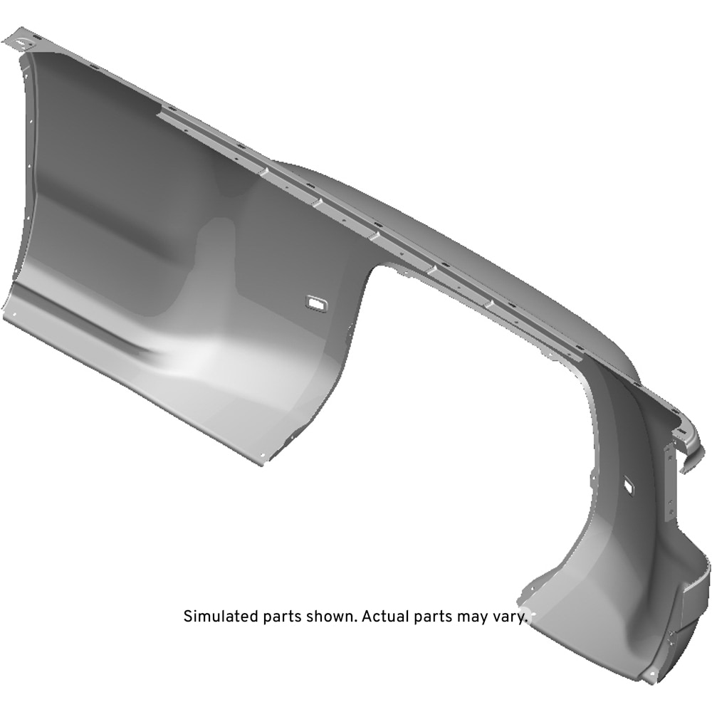 GM Genuine Parts Passenger Side Pickup Box Outer Side Panel