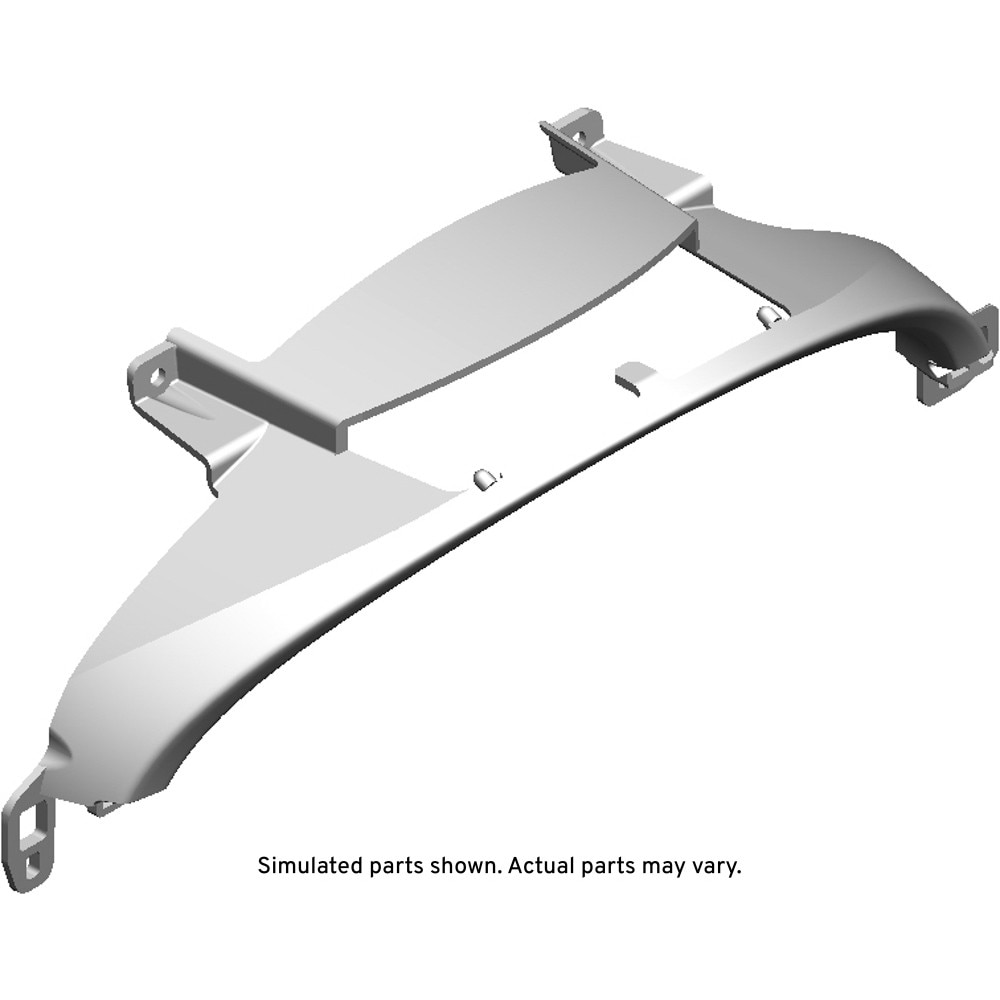 GM Genuine Parts Jet Black Instrument Panel Cluster Trim Plate