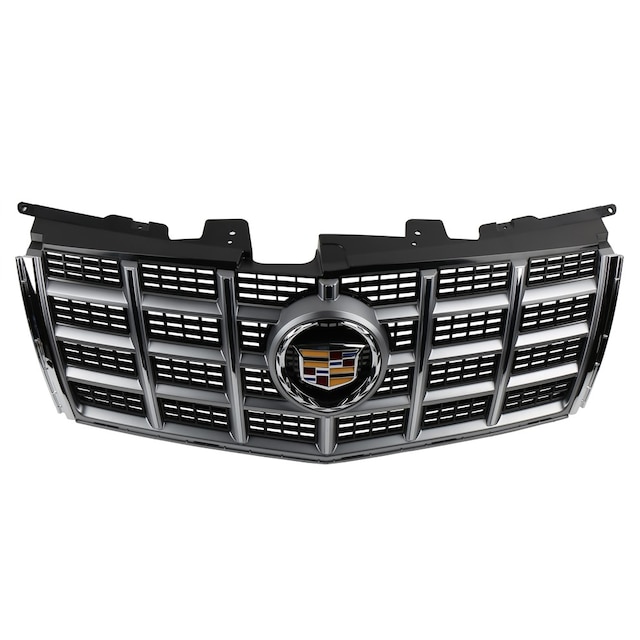 GM Genuine Parts Front Upper Grille in Chrome with Crest and Wreath Logo