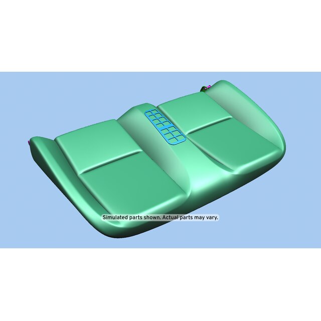 GM Genuine Parts Jet Black Rear Seat Back Cushion