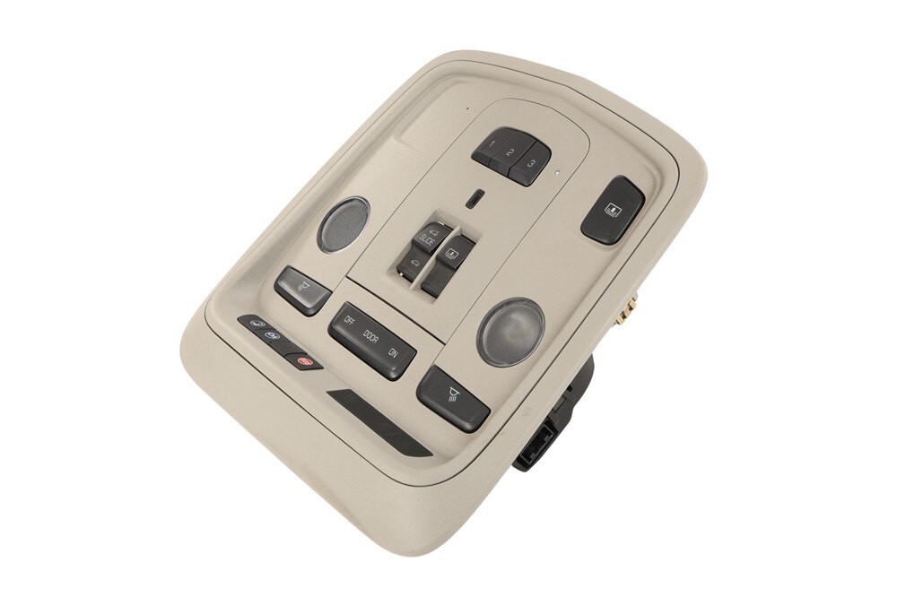 GM Genuine Parts Light Titanium Roof Console
