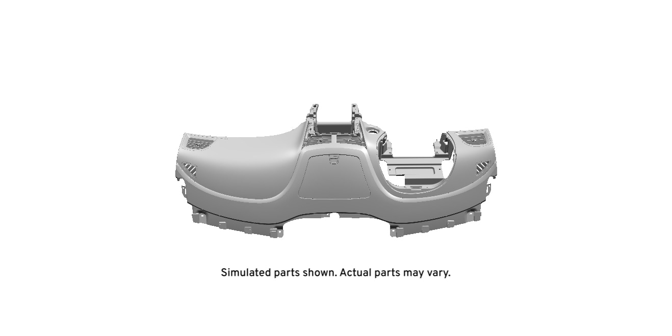 GM Genuine Parts Instrument Panel Pad
